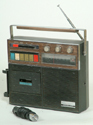 Image - combiné radio enregistreuse à cassette