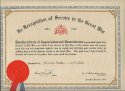Image - Certificate, Commemorative