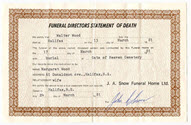 Image - Certificate, Death