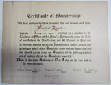 Image - Certificate, Membership