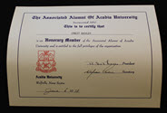 Image - Certificate, Membership