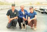 Image - Photograph - 41 Billy George Jr, Pepsi rep. Tim Ward, 80 Roger Miller
