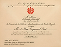 Image - carte d'invitation