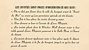 Image - carte de consignes