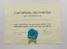 Image - certificat d'honneur