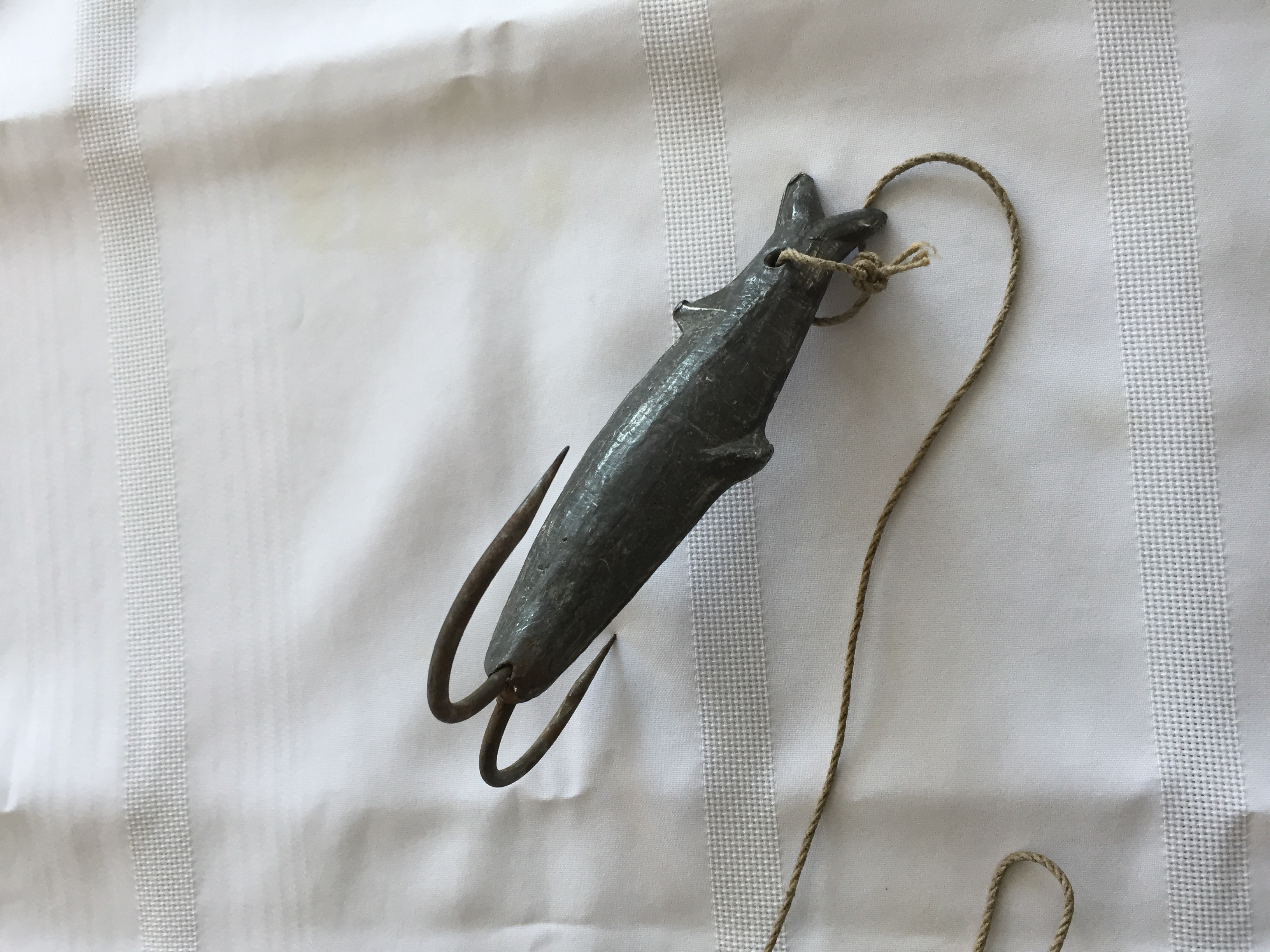 Vintage Lead Cod Fish Lure -  Canada