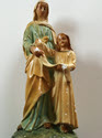 Image - Statue de la Vierge Marie et de l'enfant Jésus