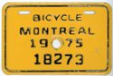 Image - plaque d'immatriculation de bicyclette