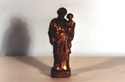 Image - Statue de plomb(St-Joseph et Enfant-Jésus)