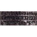 Image - plaque de caractère typographique