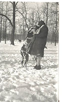 Image - Brother Elie with big dog