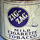 Image - tobacco tin, Zig Zag