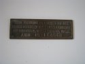 Image - Plaque, Brass