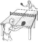 Table Tennis Set. Pearson Scott Foresman, Wikimedia Commons