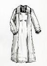 pardessus, illustration.                                      David Ring, Europeana Fashion, Wikimedia Commons
