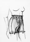 gaine-culotte, courte avec attachements pour jarretelles, illustration. David Ring, Europeana Fashion, Wikimedia Commons