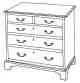 chest of drawers. Parks Canada Descriptive and Visual Dictionary of Objects