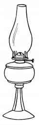 kerosene lamp. Parks Canada Descriptive and Visual Dictionary of Objects
