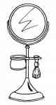 shaving set, illustration. Parks Canada Descriptive and Visual Dictionary of Objects