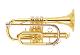 cornet, photograph. Yamaha Corporation, CC BY-SA 4.0 <https://creativecommons.org/licenses/by-sa/4.0>, via Wikimedia Commons
