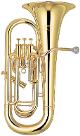tuba, euphonium, photograph. Yamaha Corporation, CC BY-SA 4.0 <https://creativecommons.org/licenses/by-sa/4.0>, via Wikimedia Commons
