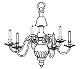 chandelier, illustration. Parks Canada Descriptive and Visual Dictionary of Objects
