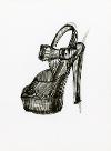 chaussure à plate-forme, illustration. David Ring, Visual Thesaurus for Fashion & Costume, Wikimedia Commons